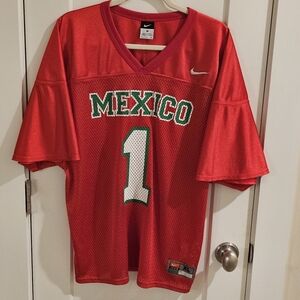 Nike Mexico National Team Nylon Mesh Football Jersey - Size XL - 395273 657